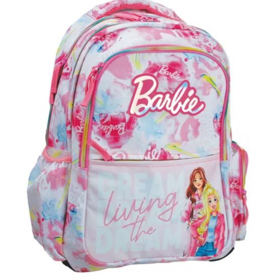 Τσάντα Δημοτικού Οβάλ Barbie Paints 349-89031